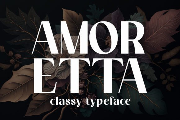 Amoretta: The Elegant Display Font That Transforms Digital Branding