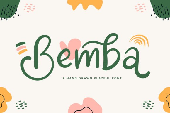 Bemba: The Playful Typeface That Brings Handmade Products to Life