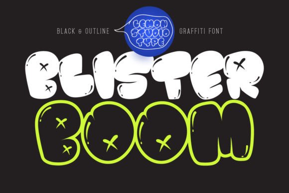 Blister Boom: The Edgy Typeface That Transforms Handmade Labels