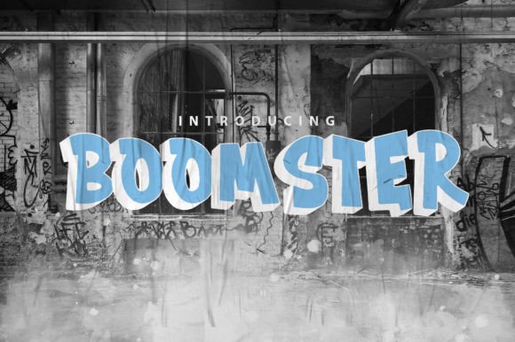 Boomster: The Graffiti Display Typeface for Bold Web Design