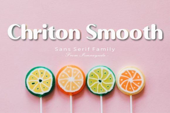 Chriton Smooth: A Stylish Display Typeface for Modern Branding