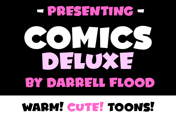 Comics Deluxe: The Perfect Display Typeface for Engaging Web Design