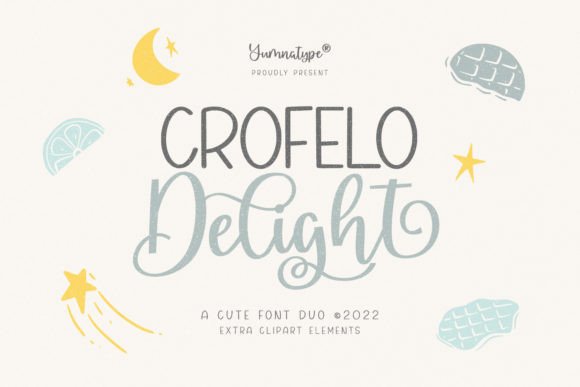 Crofelo Delight Duo: A Harmonious Display Typeface for Editorial Design