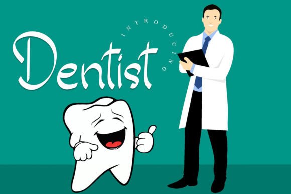 Dentist: The Handwritten Font That Elevates Small Business Branding
