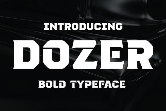 Dozer: The Bold Display Typeface That Elevates Digital Brand Identity