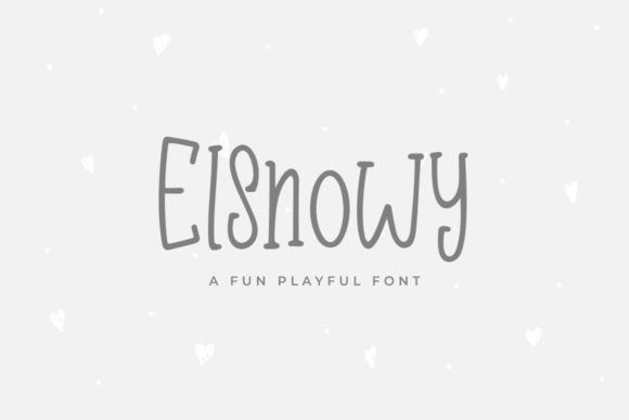 Elsnowy: The Creative Font for Scroll-Stopping Brand Visuals