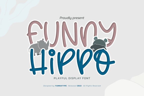 Funny Hippo: The Playful Typeface That Elevates Small Business Branding