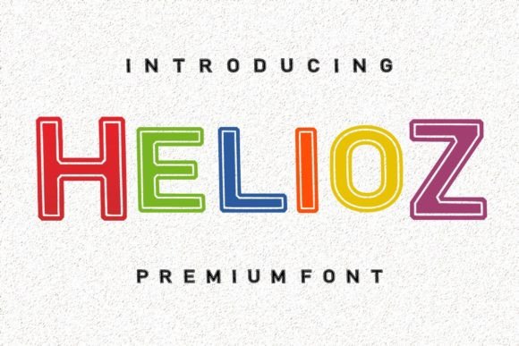 Helioz: The Bold Display Font for Scroll-Stopping Campaigns