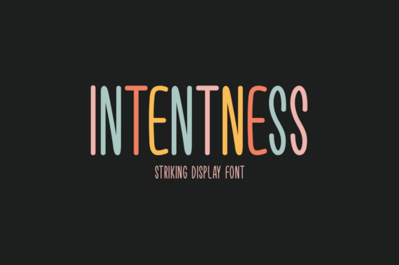 Intentness: The Display Font That Elevates Editorial Design