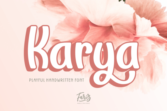 Karya: The Playful Display Font That Elevates Brand Identity