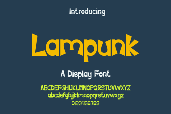 Lampunk: The Bold Display Font That Transforms Brand Identity
