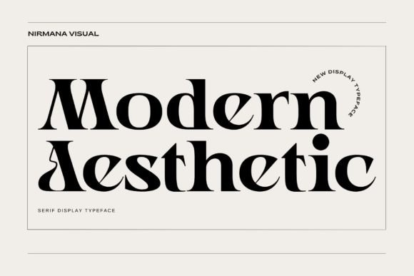 Modern Aesthetic: A Renaissance-Inspired Display Font for Bold Branding