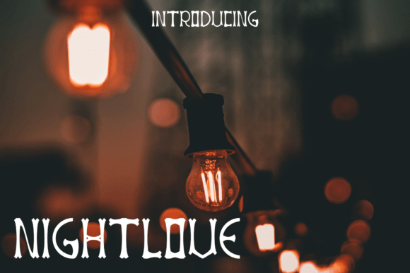Nightlove: The Perfect Display Font for Memorable Brand Identity