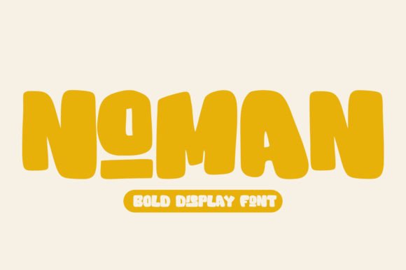 Noman: The Retro Display Font That Transforms Your Brand Identity