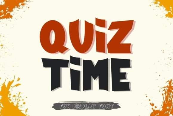 Quiz Time: The Bold Display Font for Handmade Product Labels