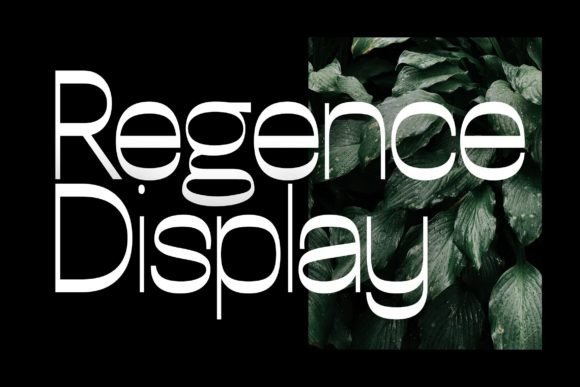 Regence: The Display Typeface That Elevates Every Campaign