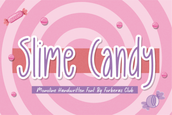 Slime Candy: The Handwritten Script Font That Elevates Editorial Design