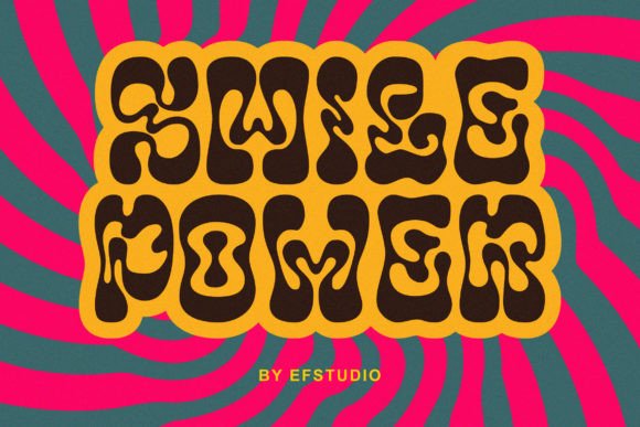 Smile Power: A Mesmerizing Display Typeface for Digital Brands
