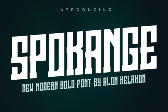 Spokange: The Display Font That Elevates Digital Brand Identity