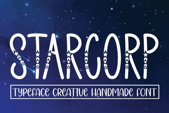 Starcorp: The Sweet Handwritten Display Font for Your Next Craft Project