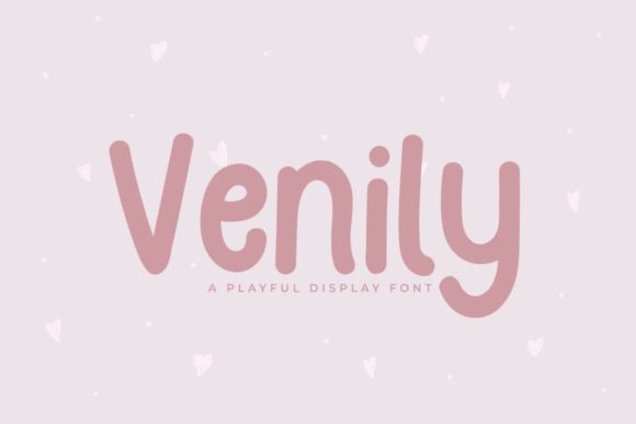 Venily: The Creative Display Font That Elevates Campaign Headlines